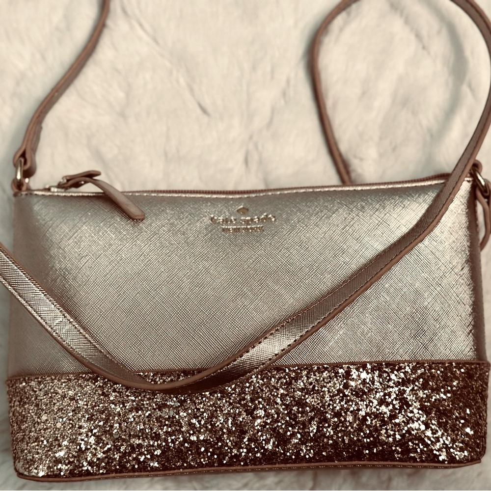 Kate Spade Glitter Crossbody bag
